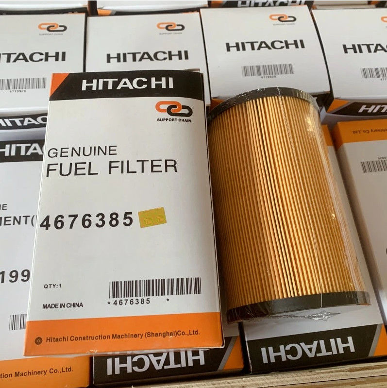 Paliwo oryginalne Hitachi Filtry 4676385 Maszyny budowlane Części zamienne