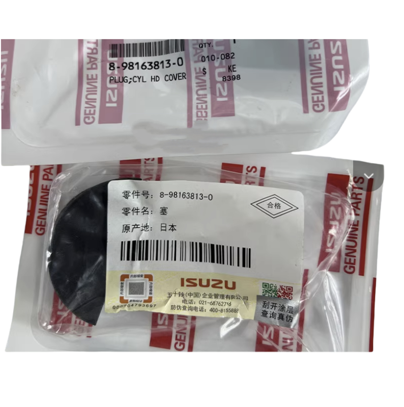 ISUZU 4HK1 6HK1 silnik oryginalne części zamienne oryginalny wtykacz pokrywy zaworów filtracyjnych 8981638130
